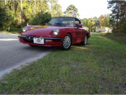 Alfa Romeo Spider (1986)