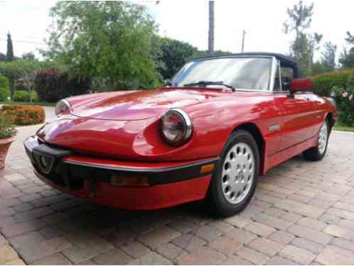 1988 Alfa Romeo Spider