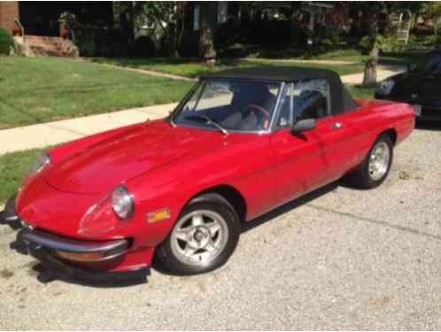 1974 Alfa Romeo Spider