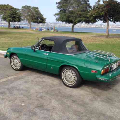 Alfa Romeo Spider Spider (1978)