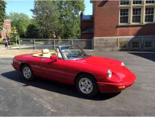 Alfa Romeo: Spider Spider