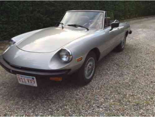 1978 Alfa Romeo Spider