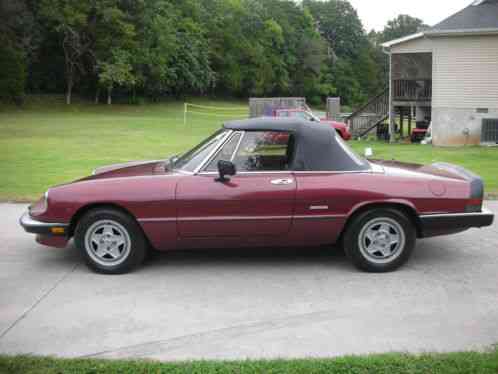 Alfa Romeo Spider spider (1988)