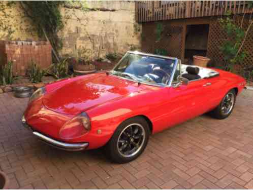 1969 Alfa Romeo Spider Spider Duetto