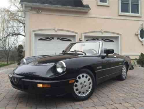 1988 Alfa Romeo Spider SPIDER Quadrifoglio