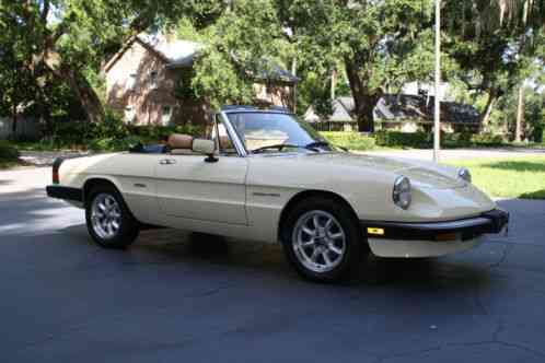 1987 Alfa Romeo Spider