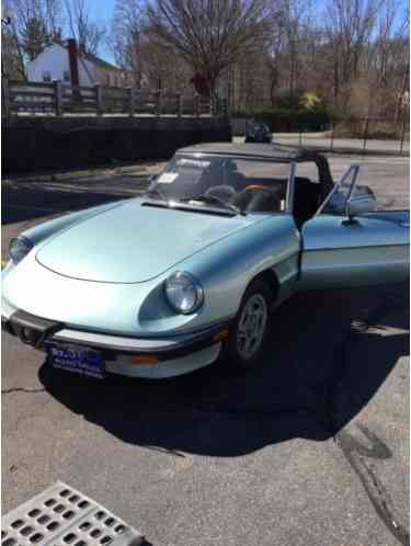 Alfa Romeo Spider Spider Veloce (1983)