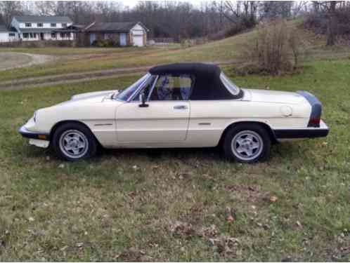 1988 Alfa Romeo Spider Spider Veloce