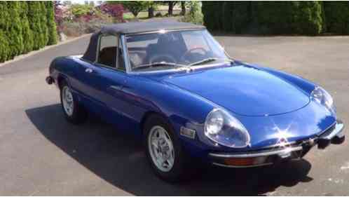 1973 Alfa Romeo Spider