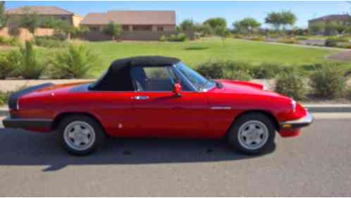 Alfa Romeo Spider (1983)