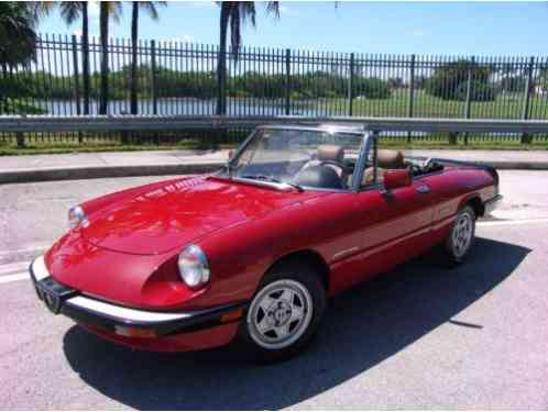 Alfa Romeo Spider VELOCE (1990)