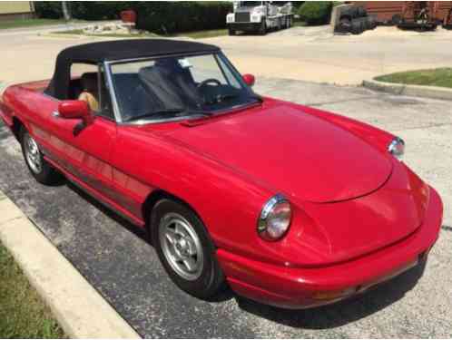 1991 Alfa Romeo Spider Veloce