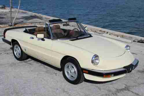 Alfa Romeo Spider Veloce (1983)