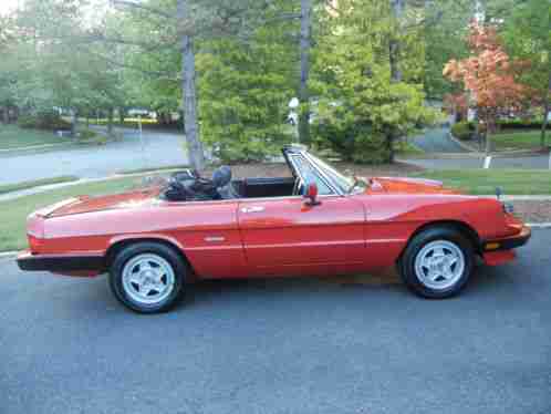 Alfa Romeo Spider Veloce (1986)