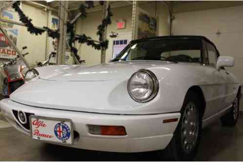 Alfa Romeo: Spider Veloce