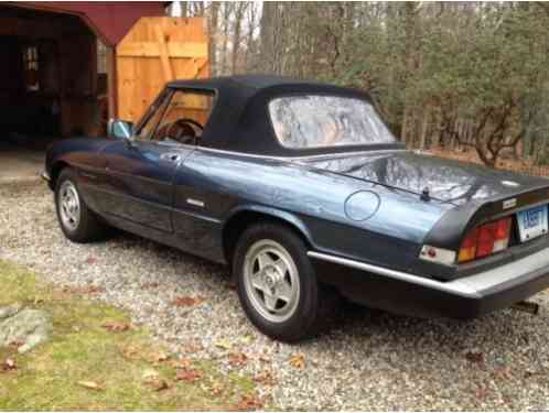 1987 Alfa Romeo Spider