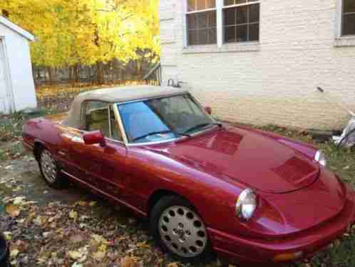 1991 Alfa Romeo Spider Veloce