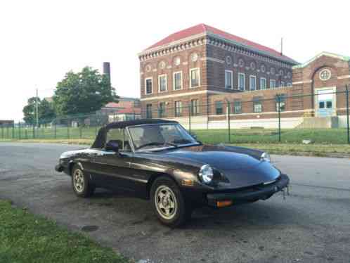 Alfa Romeo Spider Veloce (1982)