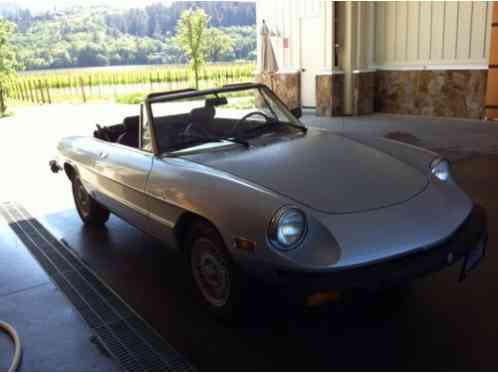 Alfa Romeo Spider Veloce (1978)