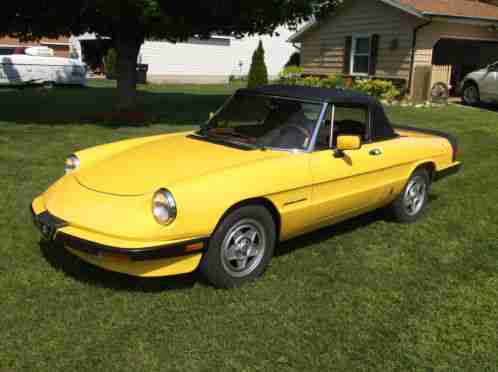 Alfa Romeo Spider Veloce (1984)