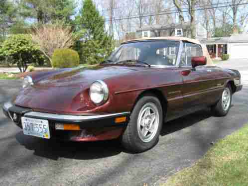 Alfa Romeo Spider Veloce (1987)