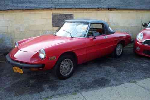 1980 Alfa Romeo Spider Veloce