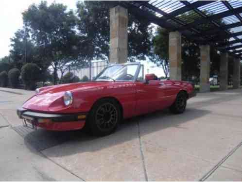 Alfa Romeo Spider Veloce (1983)