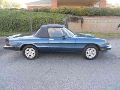 1990 Alfa Romeo Spider