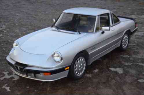 1986 Alfa Romeo Spider Veloce