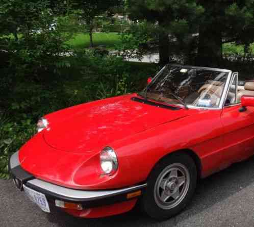 1983 Alfa Romeo Spider Veloce