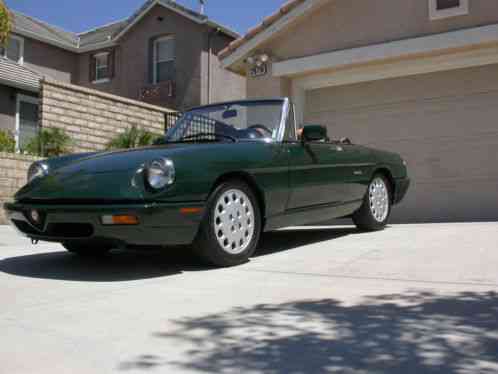 Alfa Romeo Spider Veloce 5 speed (1992)