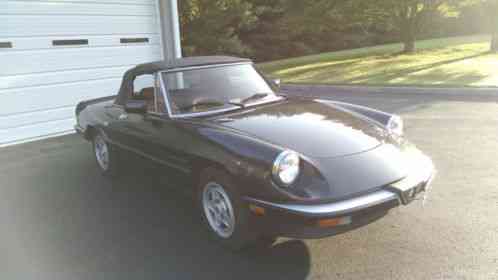 1984 Alfa Romeo Spider