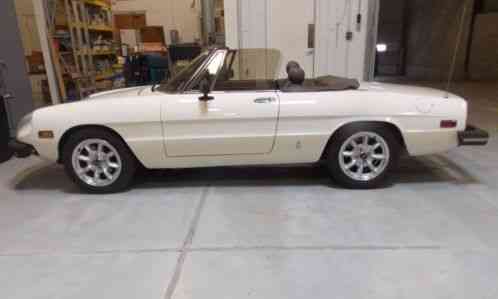 1980 Alfa Romeo Spider