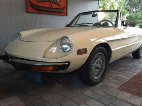 1974 Alfa Romeo Spider