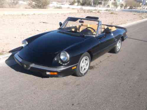 1986 Alfa Romeo Spider