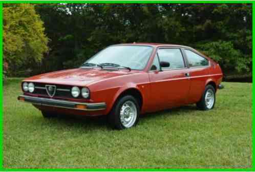 Alfa Romeo Sprint Veloce Must see (1979)