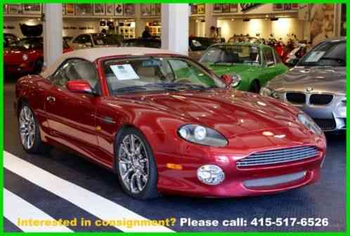 Aston Martin DB7 Vantage Volante (2003)