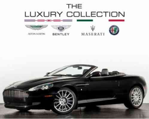 2008 Aston Martin DB9 (Aprox MSRP 179K) Volante