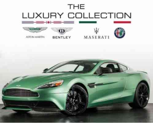 Aston Martin Vanquish (MSRP: $315, (2014)