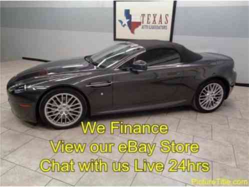 2010 Aston Martin Vantage Convertible Sportshift GPS Navi Leather 1 Texas Owner