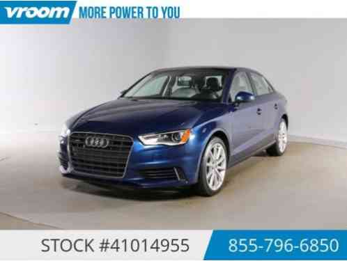 2015 Audi A3 2. 0T Premium Certified 2015 13K MILES 1 OWNER AUX