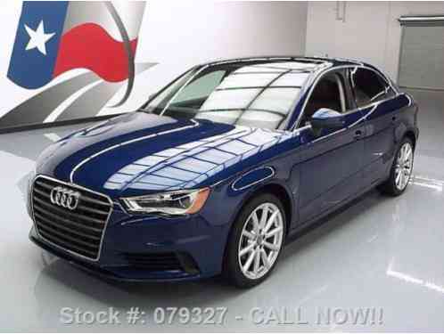 2015 Audi A3 PREM PLUS TDI DIESEL HTD SEATS SUNROOF