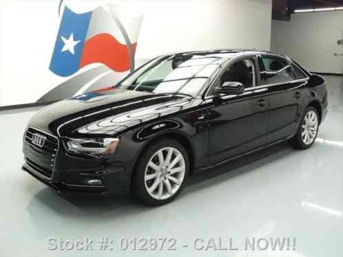 2014 Audi A4 . 0T PREMIUM S-LINE AUTOMATIC SUNROOF