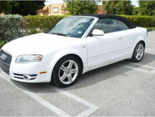 2008 Audi A4 2. 0T Convertible