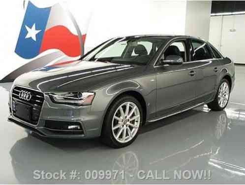 2015 Audi A4 2. 0T PREM TURBO S-LINE SUNROOF NAV