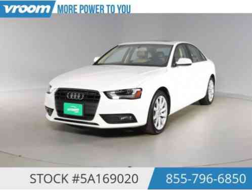 2013 Audi A4 2. 0T Premium Certified 2013 20K MILES 1 OWNER