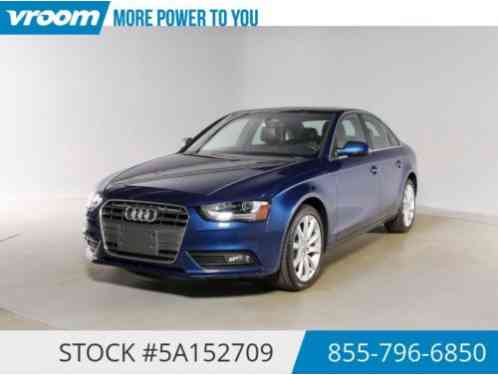 2013 Audi A4 2. 0T Premium Certified 2013 39K MILES SUNROOF