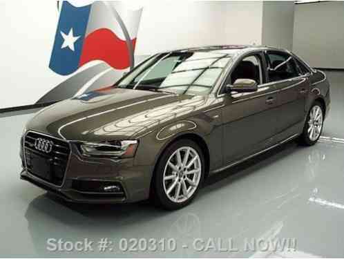 2015 Audi A4 2. 0T PREMIUM PLUS AWD S-LINE SUNROOF