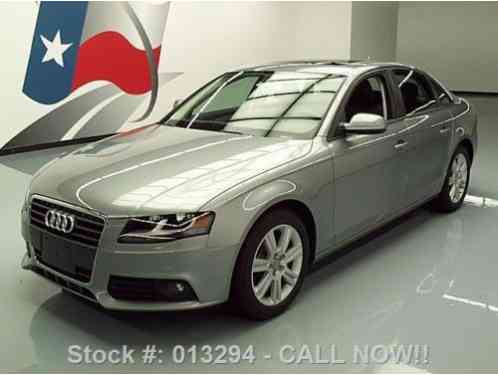 2011 Audi A4 2. 0T PREMIUM SEDAN AUTOMATIC SUNROOF