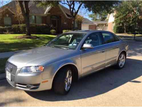 2007 Audi A4 2. 0T Quattro AWD 6 Speed Automatic/Tiptronic Premium Package